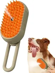 Cat Brush Steamy | Multifunctional Pet Brush for Shedding | Horse Steamer Brush, Self-Cleaning Pet Brush, Pet Hair Cleaning Brush Comb for Cats Dogs