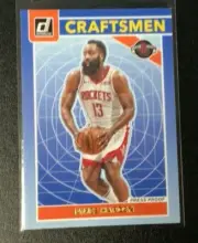 2020/21 Panini Donruss CRAFTSMEN GOLD PRESS PROOF JAMES HARDEN Rockets #14