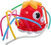 BESPORTBLE Interactive Water Spraying Octopus Toy Boys and Girls Summer Outdoor Play Pool Toys Sprinkler for Boys and Girls Beach Fun