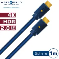 在飛比找Yahoo奇摩購物中心優惠-WIREWORLD SPHERE 4K HDMI影音傳輸線(