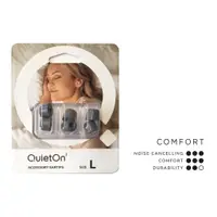 在飛比找蝦皮購物優惠-【樂活先知】《代購》QuietON Sleep 3 耳塞套，