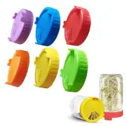 Microgreen, Sprout Grow Lids for Wide Mouth Mason Jars