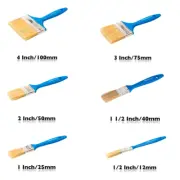 Silverline Disposable Paint Brushes All Sizes 314744 Decorating Walls Fencing
