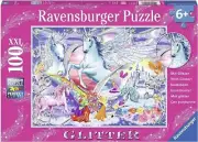 Ravensburger Puzzle 100pc - Amazing Unicorns Glitter