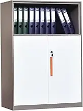 Steel File Cabinet with Simple Storage Office Partition and Filing Organization Low Cabinet for Office Storage