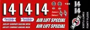 #14 Fonty Flock 1951-53 Oldsmobile 1/25th - 1/24th Scale Waterslide Decals
