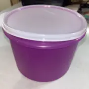 Tupperware Round Canister Stacking Nesting Storage 7 Cup New W/Free Shipping