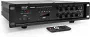 Bluetooth Home PA Mixing Amplifier - 500W Home Audio Rack Mount Stereo Power Amp