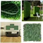 12 Pcs Panels UV Protected Artificial Boxwood Hedge 425 DENSITY 60*40 Cm 24"x16"