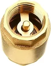 REDUCING Valve 1pc Solid Brass Stainless Steel Spring 1/2'' NPT Brass Thread in-Line Spring Check Valve Ball Valve