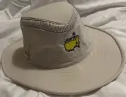 2024 Masters Golf Tilley Airflow Hat Size 7 1/2 STONE! Flag Augusta National!