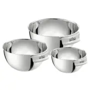 NEW All-Clad Stainless Steel Mixing Bowl Set 3pce