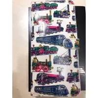 在飛比找蝦皮購物優惠-英倫正版Cath kidston 白底火車圖案 旅行長夾-護