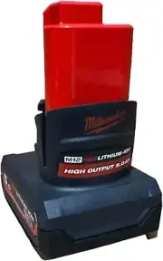 MILWAUKEE 12V 5.0AH RED LITHIUM-ION HIGH OUTPUT BATTERY GENUINE M12HB5