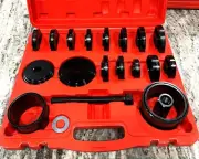 23PC GOLIATH INDUSTRIAL TOOL FWD WHEEL BEARING PRESS REMOVAL PULLER KIT #WBR23