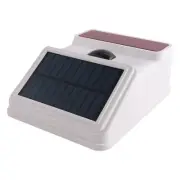 Wireless Solar Strobe Alarm Light Sound Flash Outdoor Alarm Siren for3734