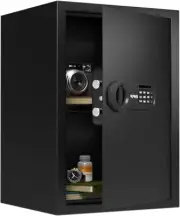 RPNB 1.5 Cubic Ft Deluxe Safe and Lock Box,Money Box,Digital Keypad Safe Box,Ste