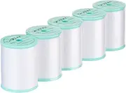 [brother] 5 Pack EBTPE 90-Weight Embroidery Thread, White