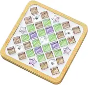 Mosaic Coasters Kit - Drinks Tray Coaster Mosaic Crafts Kits | Handmade Mosaic Crafts Materials Tableware Mats, Drinks Tray for Birthday Gift Adults Crafts