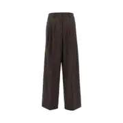 [P.A.R.O.S.H.] P. A.R. O.S. H. Twill pants with darts Woman M M Brown