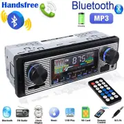 AM/FM Bluetooth Sistema estéreo para automóvil Receptor de radio auxiliar US