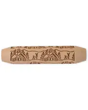 Nordic Ware Woodland Cottage Embossing Rolling Pin