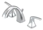 Gerber D304118 Vaughn 1.2 GPM Widespread Bathroom Faucet and - Chrome