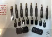 18pc STEELMAN TAMPER PROOF DIAMOND FORCE TORX STAR BIT SOCKET DRIVER SET 78764