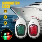 Boat Navigation LED Lights Marine Navigation Boat Bow Light Light 2X Waterproof
