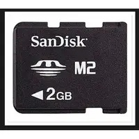 在飛比找蝦皮購物優惠-Sandisk M2 2G記憶卡Memory Stick M