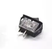 1pc Rocker switch black no light 2 feet 2 position switch 16A250V 31*17mm