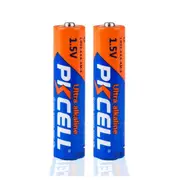 2 Pcs PKCELL AAA Alkaline Batteries lr03 AM4 E92 AAA Battery 1.5V For Camera, Calculator, TV Remotes, Mouse