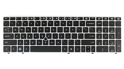 New Genuine HP EliteBook 8560p ProBook 6560b 6565b US Keyboard 638510-001