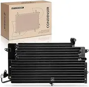 A-Premium Condenser Replacement for Volkswagen Passat 1990-1992 A/C, 1.6L 1.8L 1.9L 2.0L 2.8L, without Receiver Drier, with Bracket