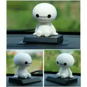 Big White Hero 6 Baymax Bobble Head Car Shaking Ornament Cartoon Doll Decor Gift