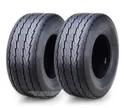 WANDA 18.5x8.5-8 Trailer Tires 8 Ply 18.5X8.5X8 -Set 2 -11043