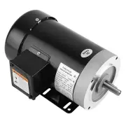 Compressor Duty Motor 2HP Electric Motor 3 Phase TEFC 3450RPM 56CFrame 5/8" 60HZ