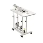 Foret Mobile Laptop Bed Bedside Study Desk Shelf Stand Portable Table Shelf Whit