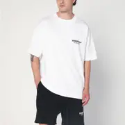 [Fear of God Essentials] White cotton T-shirt with logo M White