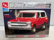 1/25 1969 Chevrolet Red '69 Chevy Blazer Metal Body Model Kit New by AMT ERTL