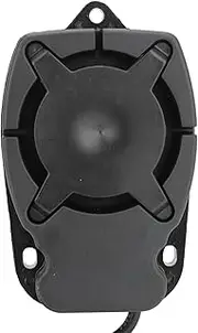 12V Electronic Buzzer Alarm Sounder, Small Size, High Decibel, Easy Installation, ABS Material, for Car, Motorcycle, Truck with 260mm Power Cord Length