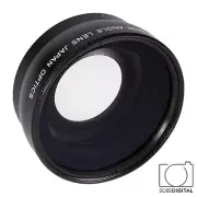 49mm HD Super Wide Angle Macro Lens for Canon EOS M200 WITH 15-45mm LENS