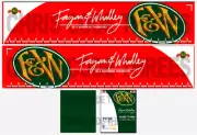 Code 3 Adhesive Vinyl Trailer Decal - Fagan & Whalley 1/50 1/76 1/148 1/87 1/64