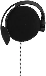 3.5mm Wired Gaming Headset On-Ear Sports Headphones Ear-Hook Music Earphones for Phones Tablet Laptop Desktop PC White One Size