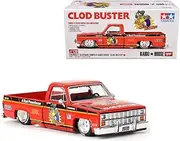1:64 Scale Diecast Model Car Compatible with Chevrolet Silverado Tamiya x Kaido House “CLOD Buster” Orange Limited Edition by Kaido House KHMG130