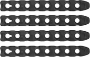 Bike Rack Strap, Bike Wheel Stabilizer Straps, Replacement Rubber Straps Compatible with Thule 534 Accessory Strap Kit, Adjustable, Bicycle Wheel Stabilizer Straps 4 Pack