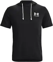 [Under Armour] Men's Rival Terry Short-Sleeve Hoodie