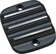 Covingtons Finned Black Front Brake Master Cylinder Lid (C1151-B)