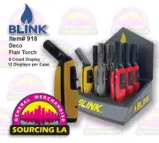 BLINK DECO FLAIR / SINGLE FLAME TORCH - 9 CT DISPLAY - 918