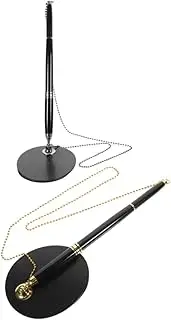 FUNOMOCYA 2 Pack Signature Ink Pens Gel Pen with for Guest Book Wedding Office Hotel and Reception Desk Use